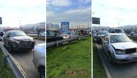 Ogromne gužve u smeru ka Novom Beogradu: Lančani sudar kod ulaza na Gazelu