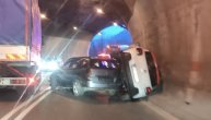 Prizor potresan, jedan automobil okrenut na stranu: Stravičan udes u tunelu kod Užica!