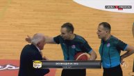 Željko Obradović uleteo na teren i napao sudiju tokom drame na meču Partizan - Vojvodina
