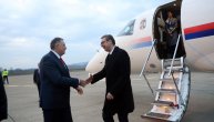Vučić doputovao u Banjaluku, dočekao ga Dodik