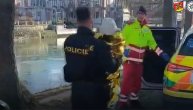 Akcija policije u spasavanju čoveka koji je upao u vodu