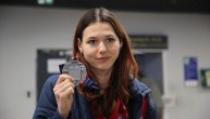 Srebrni letač Angelina Topić stigla sa EP: Srebro sija oko vrata ona ponosna