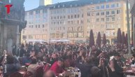 Delije zapevale u centru Minhena