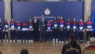 Prijem članove ženske bokserske reprezentacije Srbije kod predsednika Srbije