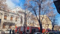 Požar u Francuskoj u Beogradu: Gori kuća