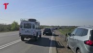 Nepregledna kolona vozila na Ibarskoj magistrali