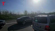 Ogromne gužve na magistrali, čovek preti samoubistvom