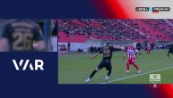 VAR poništio gol Zvede zbog igranja rukom: Pogledajte ovaj detalj sa večitog derbija