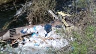 Šleper završio u provaliji zbog pijanog vozača: Strašan udes na putu Niš - Pirot