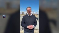 Vučić posetio gradilište Ekspa: Uprkos izazovima niko ne može da zaustavi Srbiju