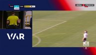 VAR potvrdio odluku sudije da dodeli crveni karton igraču Partizana