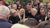 Veliki broj ljudi na sahrani Željka Rutovića