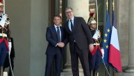 Vučića dočekao Makron u Jelisejskoj palati, sledi radni ručak