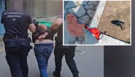 Maskiran sa pištoljem pokušao da opljačka kladionicu: Snimak hapšenja