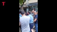 Snimak brutalnosti Kurtijeve kosovske policije danas u Kosovskoj Mitrovici