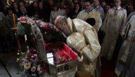 Vernici celivaju mošti Svetog Save, Patrijarh služi liturgiju u Vaznesenjskoj crkvi