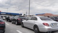 Ogromne gužve na granici na ulasku u Srbiju