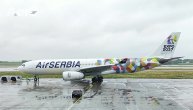 Air Serbia Airbus A330 EXPO 2027 na Aerodromu Nikola Tesla Beograd