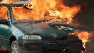Auto buktinja: Zapalio se na putu i skroz izgoreo