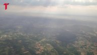 Peščana oluja u Beogradu snimana iz aviona