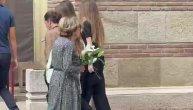 Ceca Bojkovic stigla na sahranu