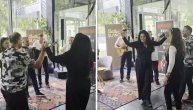 Dragana Mirković zaigrala uz poznati hit Halida Bešlića