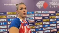 Sandra Elkasević posle osvajanja petog mesta na Svetskom prvenstvu