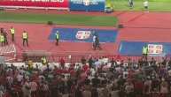 Navijač Srbije oteo zastavu Englezima na Marakani, ubrzo je uhapšen