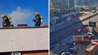 Uzbuna u Bloku 21: Požar na krovu, zgrade, majstori ostavili upaljen brener