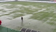 Velika kiša na utakmici Čukaričkog u Antaliji