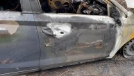 Zapaljeni automobil na Starom gradu