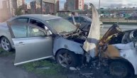 Ukrao automobile pa ih zapalio: Haos na Novom Beogradu