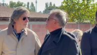 Zoran Kostić Cane stigao na sahranu Gorana Barea
