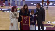 Sećanje na Edina Avdića na meču Bosna - Partizan
