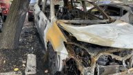 Zapaljeni automobili na Novom Beogradu