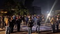 Demonstracije u Tirani, Skenderbegov trg