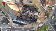 Snimci poznatog hotela na Kopaoniku nakon požara: Planuo kao kuća od šibica, krov se skroz urušio