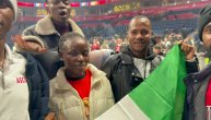 Gosti iz Nigerije oduševljeni Zvezdom i atmosferom u Beogradskoj Areni