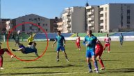 Spektakularne makazice u Zemunu: Jedan od najlepših golova u srpskom fudbalu