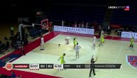 Ma šta je ovo bilo?! Kakav koš Borca iz Zemuna za drugi produžetak protiv BKK Radničkog