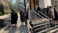 U Specijalni sud u Beogradu stigla Miljana Kecmanović: "Sin dovezen sat ranije"