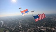 Srpska zastava na nebu Amerike: Dimitrije je ostvario svoj san