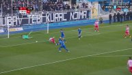 Arnautović pogodio stativu, Zvezda tražila penal u Pazaru
