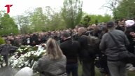 Grobari zapevali himnu Partizana na sahrani Duška Vujoševića