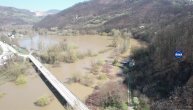 Povećan nivo reke Bjelice kod Lučana