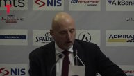 Saša Obradović nikada smireniji posle poraza od Partizana