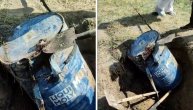 Snimak otkopavanja bureta: Sumnja se da je u njemu telo Nešovića