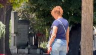 Nada Ramadanovski osamila se na Džejevom grobu