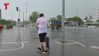 Pljusak iznenada zahvatio Novi Beograd