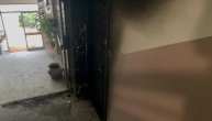 Zapaljena vrata stana na Novom Beogradu: Komšije u strahu
